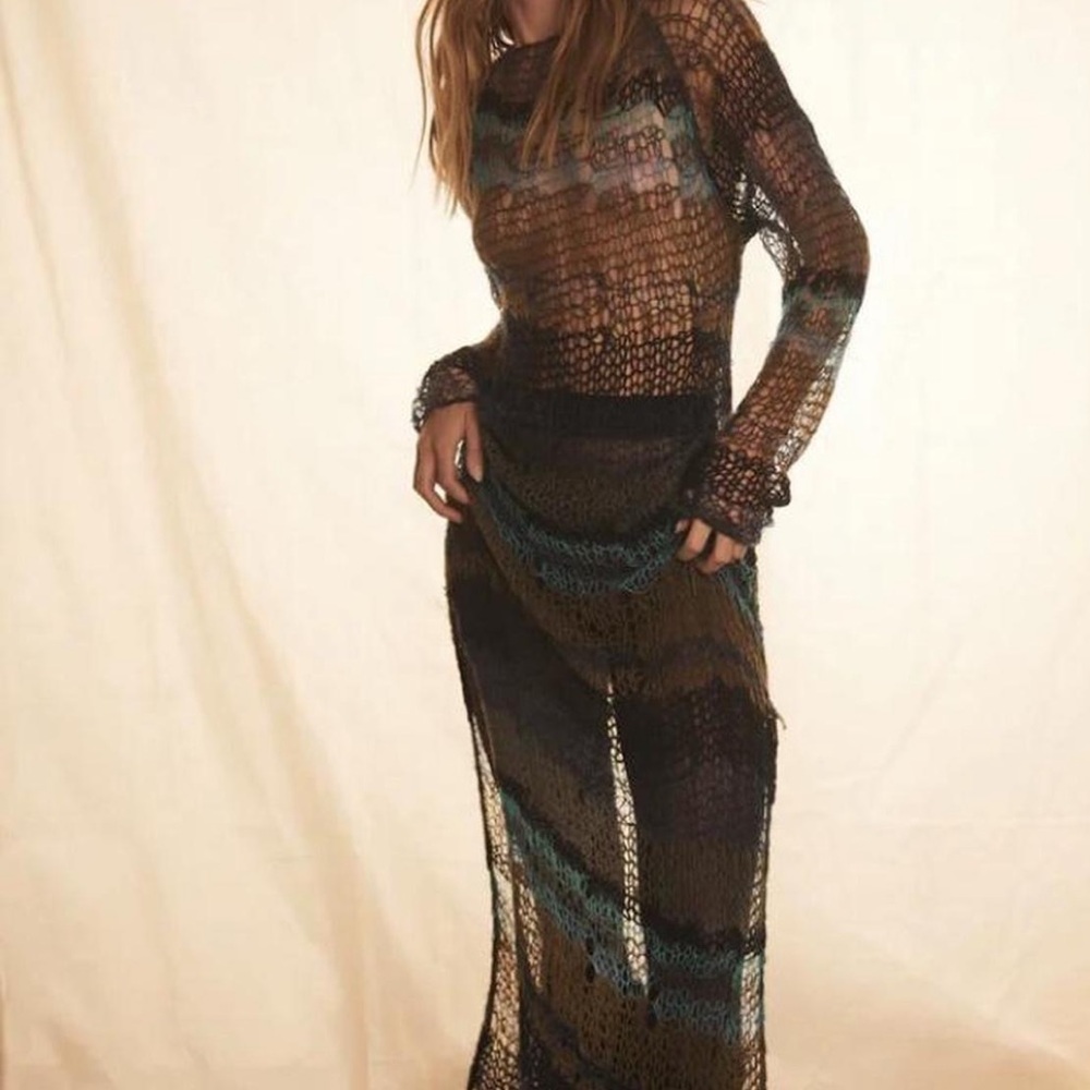 Rat & Boa Sabrina Knit Maxi Dress